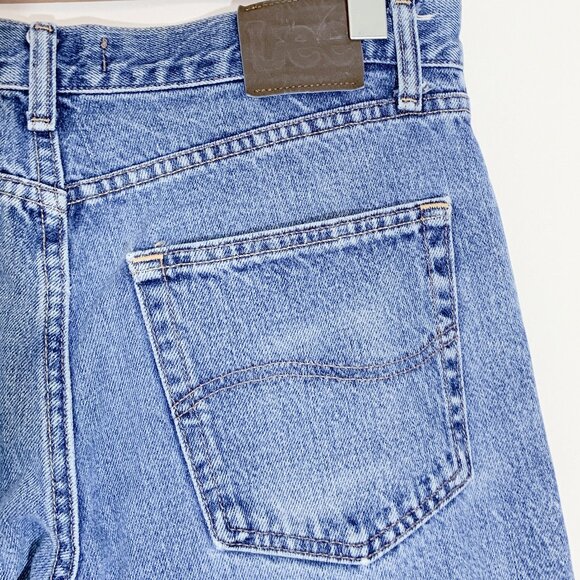 Vintage Faded Medium Blue LEE Jeans / Size 34 waist / size Medium - Picture 6 of 10